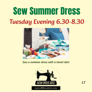 Sew A Summer Dress - Tuesday Evenings