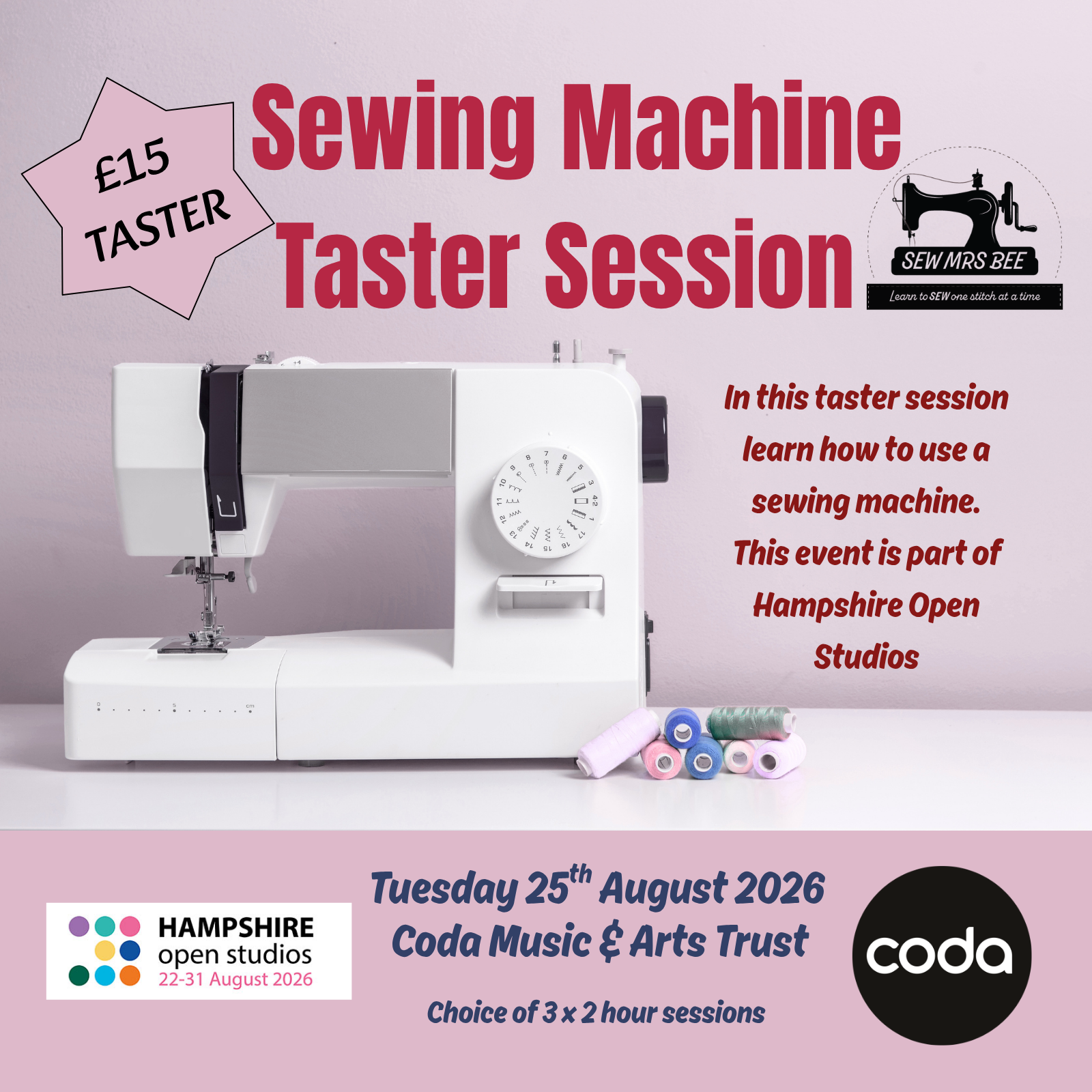 Hampshire Open Studios Taster Sessions