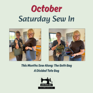 Saturday Sew In - The Beth Bag October 10th